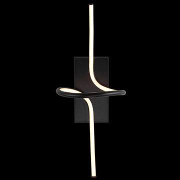 Sketch 9" Minimalist Metal Integrated LED Vanity Light Sconce - JONATHAN Y